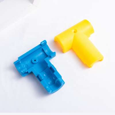 T shape connector plastic material for playground reinforced rope